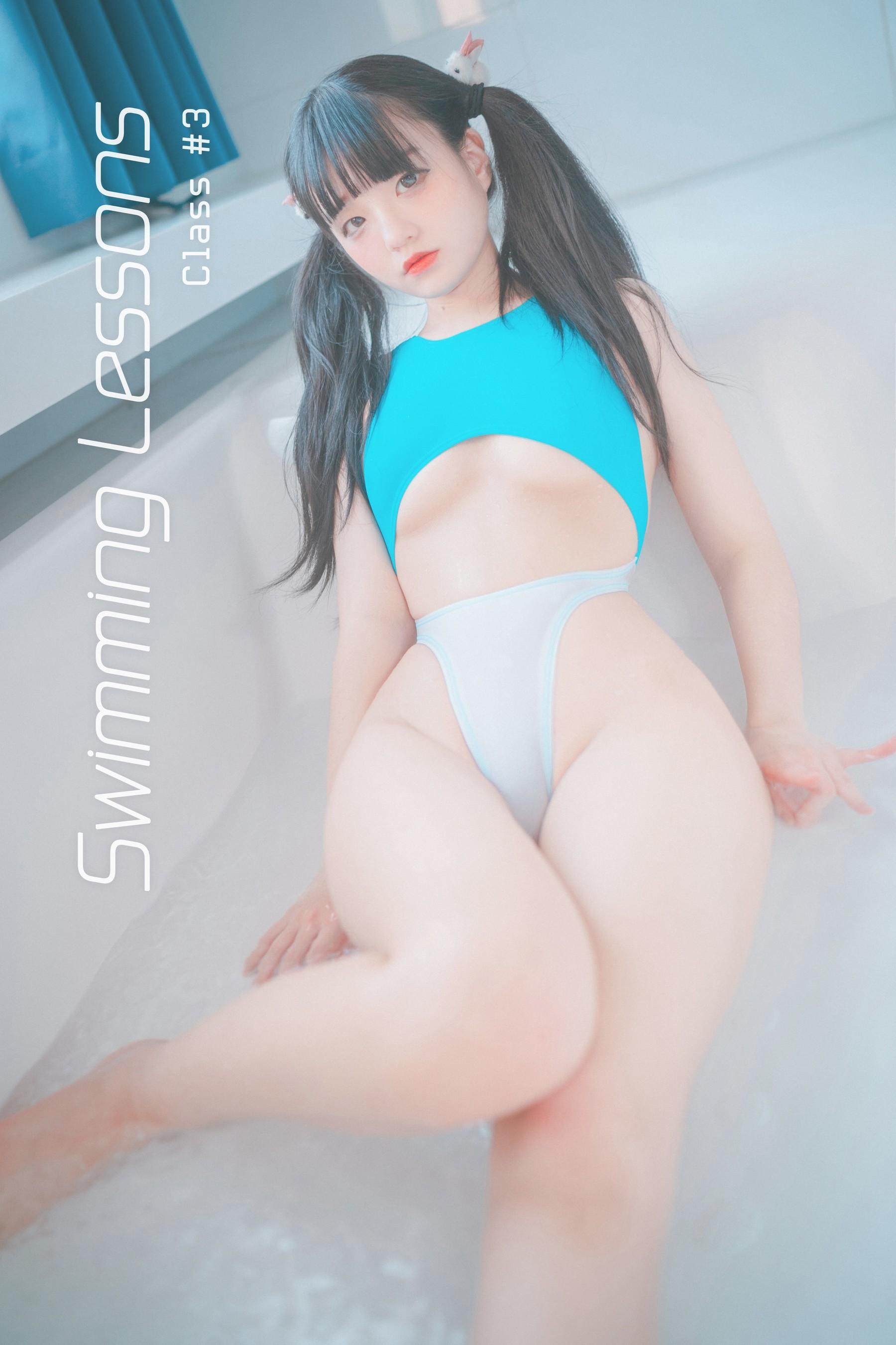 Jenny 정제니 – NO.15 [DJAWA] Swimming Lessons 3 [91P]插图